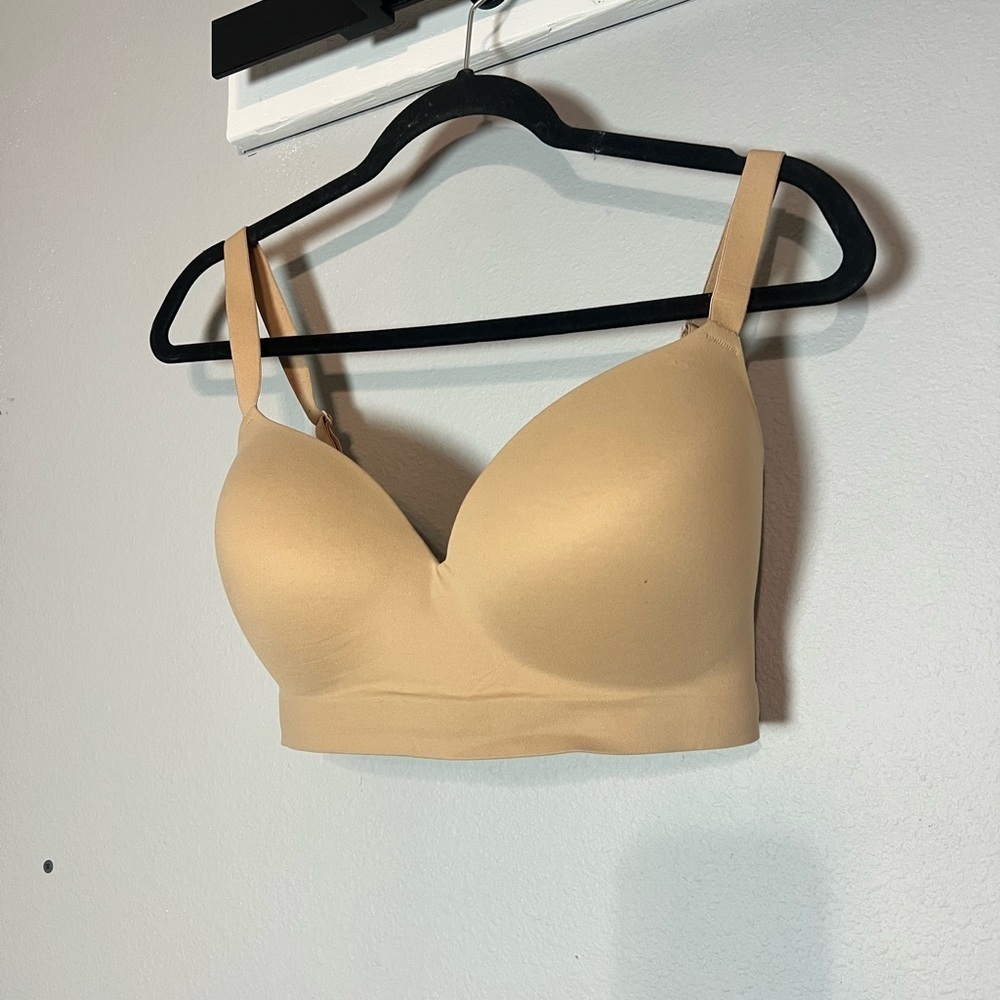 Soma Enbliss Wireless Bra 34DD Nude Beige Tan - Picture 2 of 7